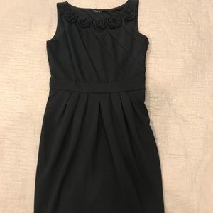Black mid dress